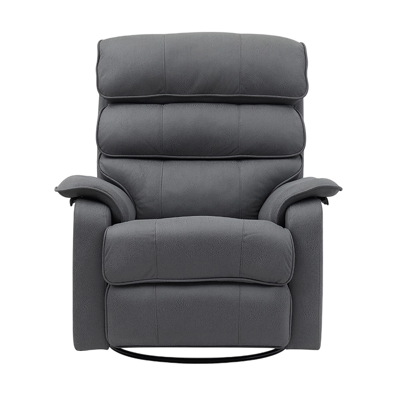 Sofa Kursi Goyang Lembut Berlapis Kain Manual untuk Ruang Tamu