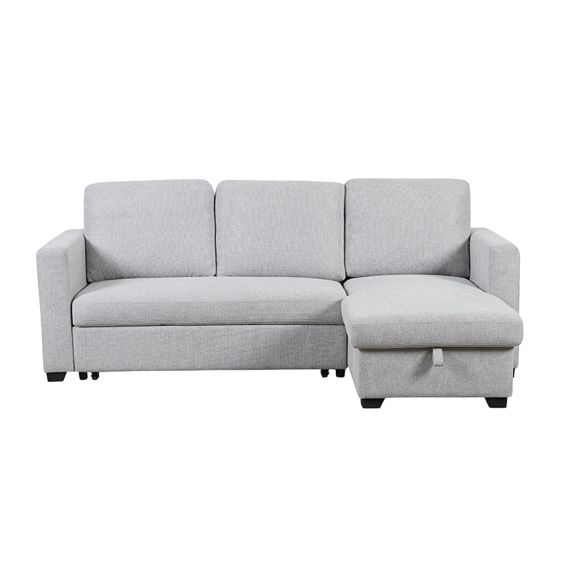 Tempat Tidur Sofa Tidur Bagian Reversibel dengan Kursi Penyimpanan